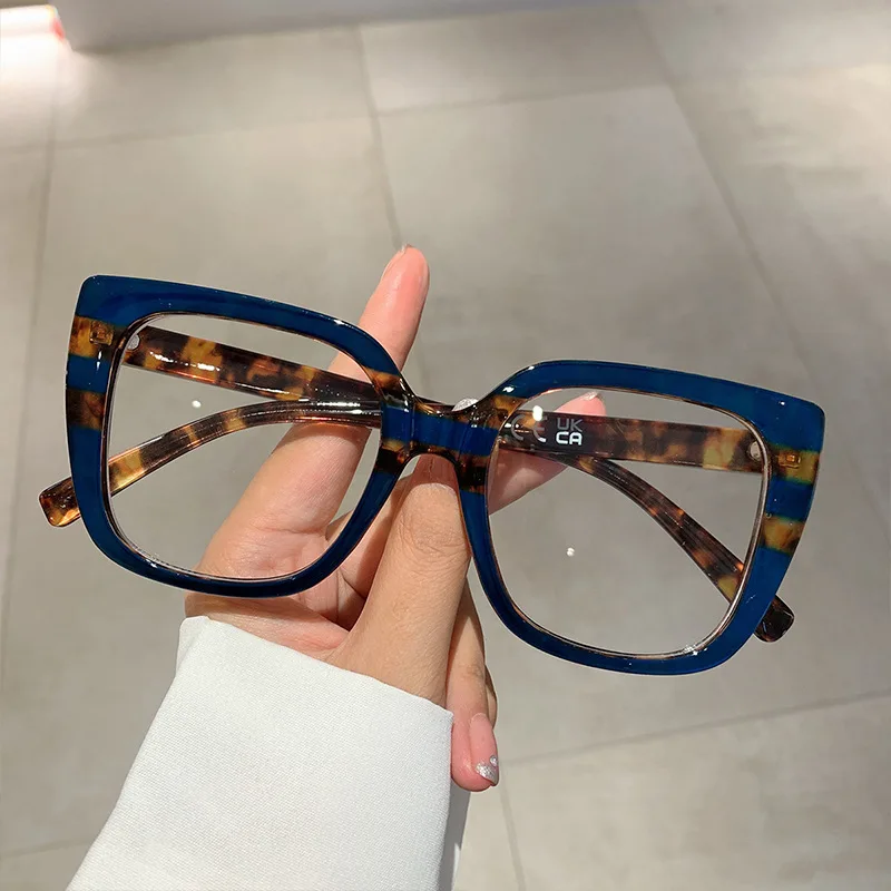 1867 Vintage Colorful Square Optical Glasses Frame Women Glasses ...