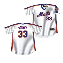 Wholesale Men's New York 33 MATT HARVEY 36 JERRY KOOSMAN 41 TOM SEAVER 42  ROGER McDOWELL 57 JOHAN SANTANA Baseball Jersey Stitched S-5XL From  m.