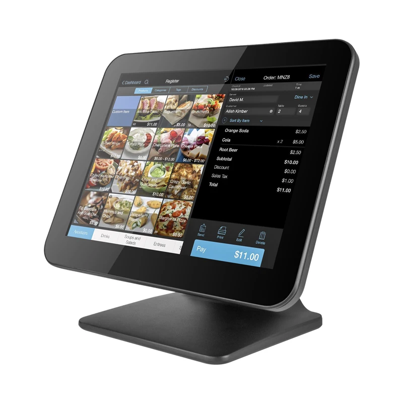 Touch Screen POS Win 10 POS Terminal Hardware Desktop POS Computer 15 Inch