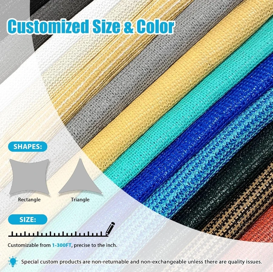 Breathable Outdoor Farming Sun Shade Cloth Plant Protection Shade Sails & Nets details