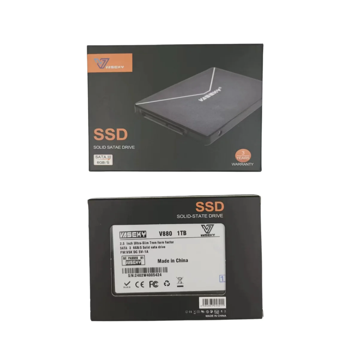 Vaseky SSD Internal Hard Drive - Fast & Reliable Storage