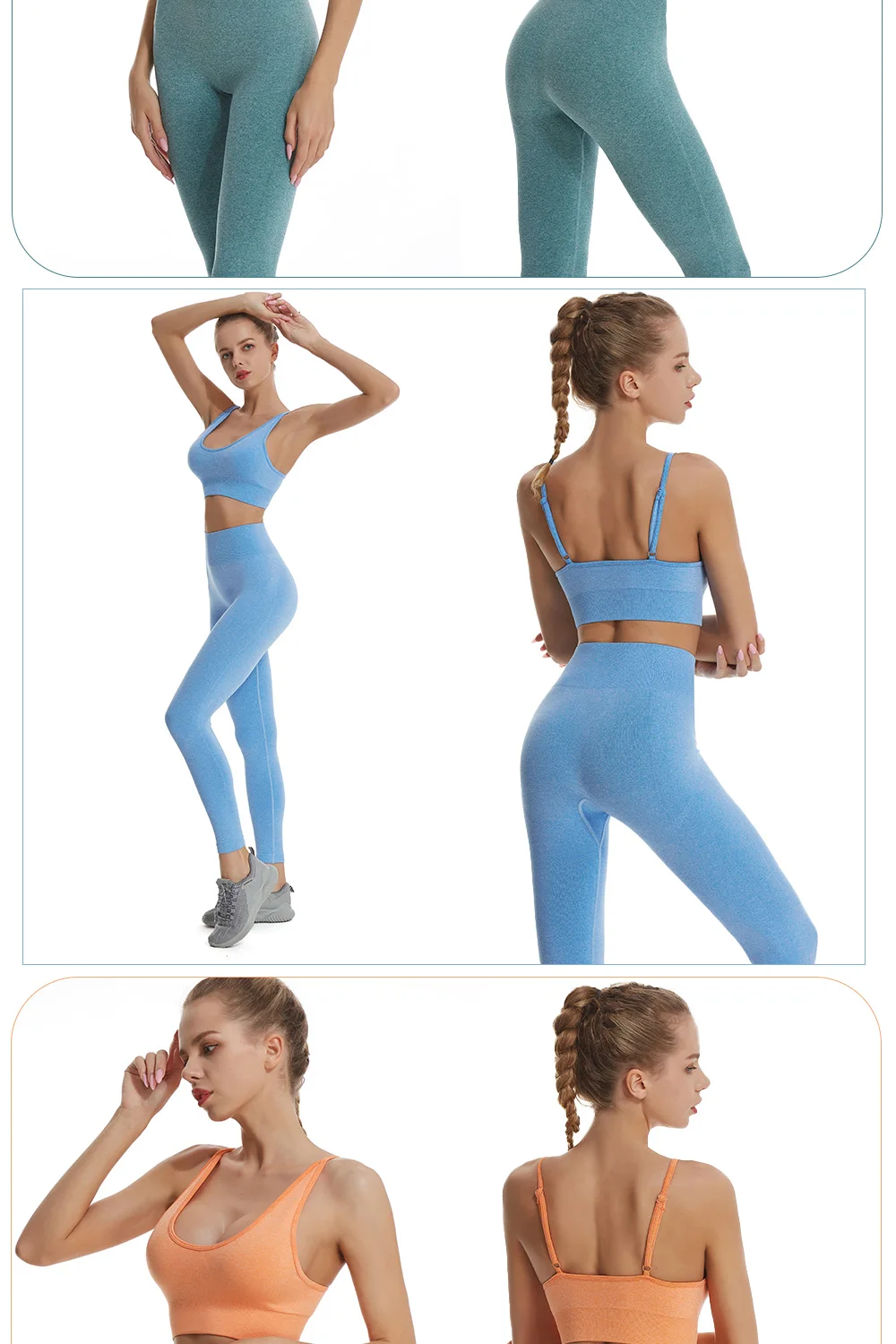 2021 Wholesale Workout Pants Suit Sport Apparel Women Fitness