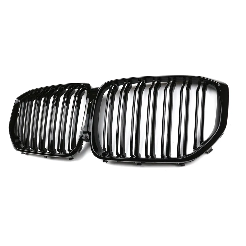 Top Quality Gloss Black Double Line Car Front Grilles For BMW New G05 X5