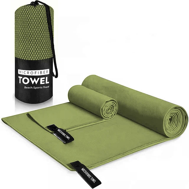 Ultra Compact Fast Drying Sports Towel Microfiber Gym Towel Custom Logo Quick Dry Gym Towel