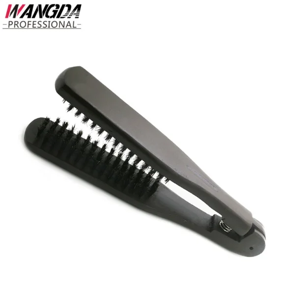 V Type Design Diy Straight Hair Boar Bristle Hair Brush Styling Anti Static Comb Buy Hair Styling Comb V Comb Folding Comb Product On Alibaba Com