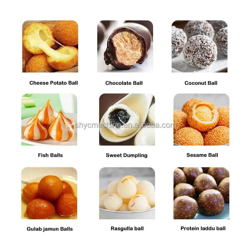 Durable Automatic Labneh Production Line Labneh Ball Rounding Machine