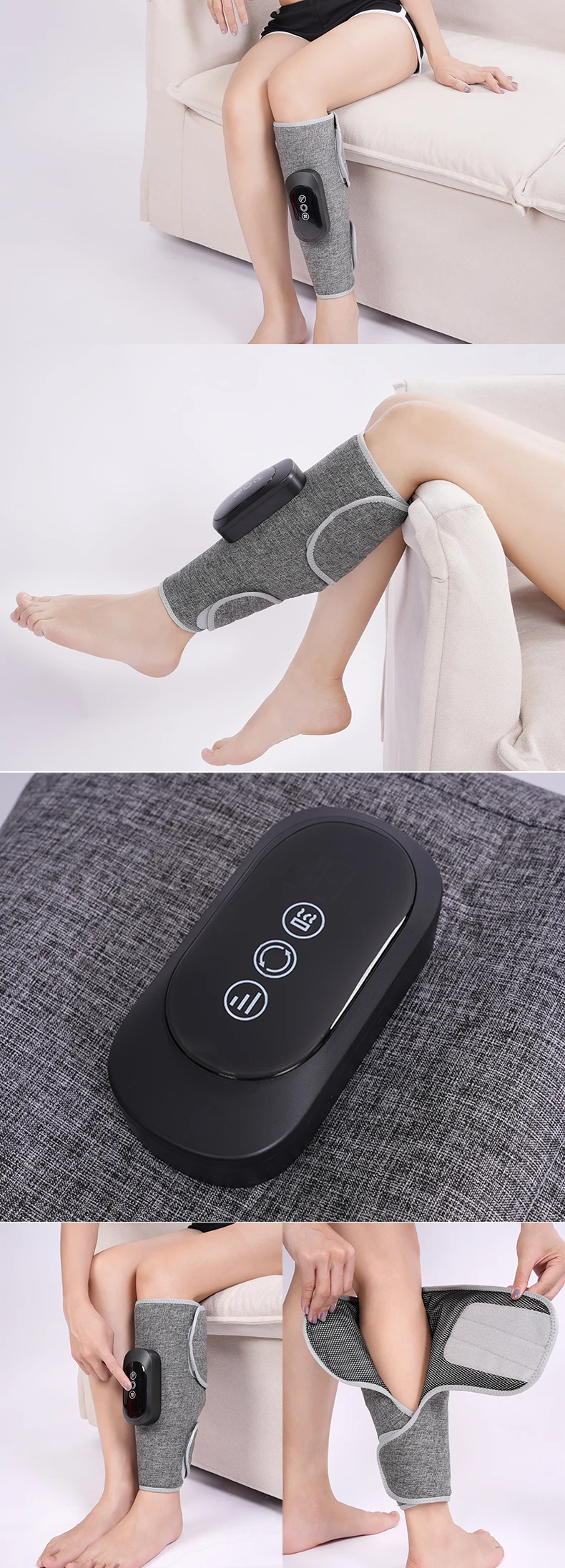 product hot selling portable electric air compression leg massager 3 working modes arm calf massage for leg circulation top massage-2