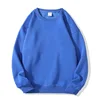 Royal blue cotton crewneck sweat