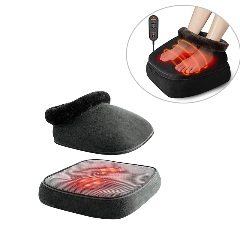 Electric Detachable Plantar Fasciitis Body Relief Shiatsu Machine Foot Spa Massager Vibrating Feature 15-Min Timer 3-Year
