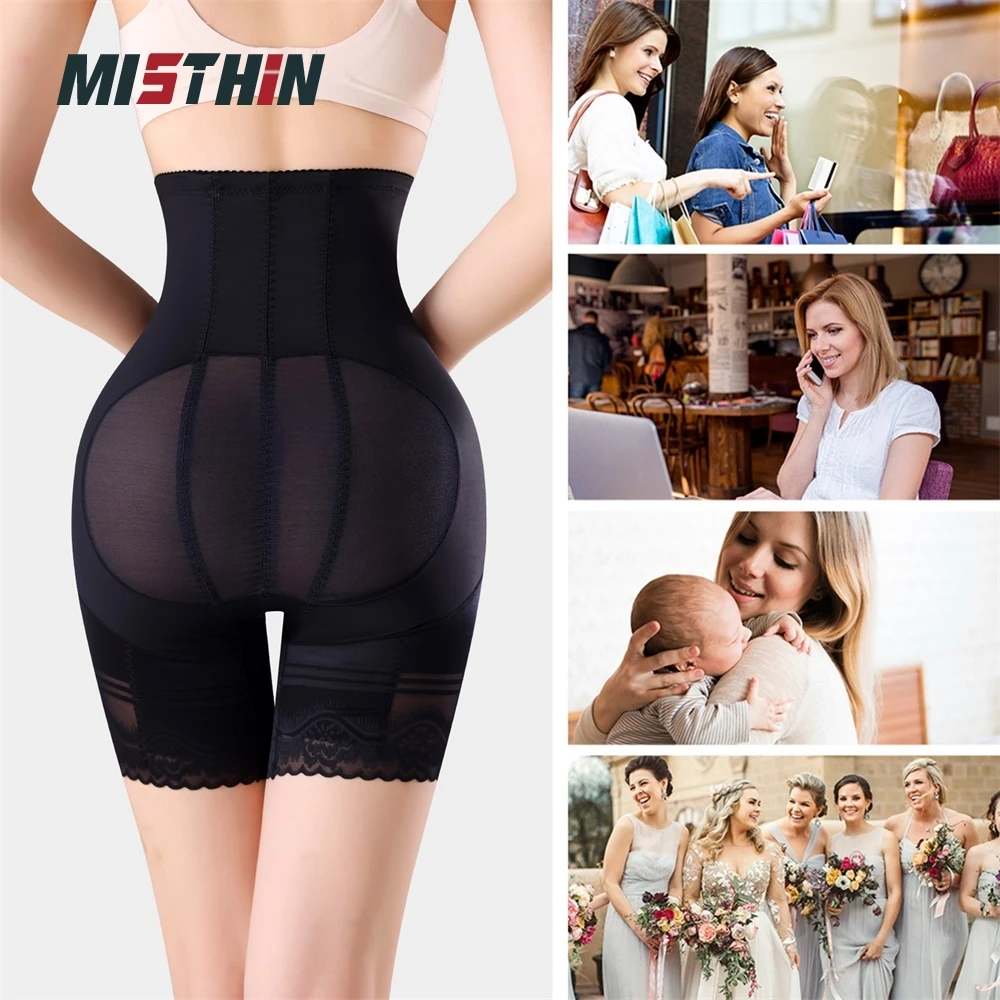 Wholesale Lace Full Body Shaping Seamless Underwear Women Tummy Control Bodysuit Shaper Pant Waist Trainer Shapewear for Women details