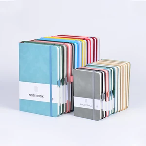Direct Supply Elastic Strap PU Notebook Portable Portable Notebook Office Study Special Notebook