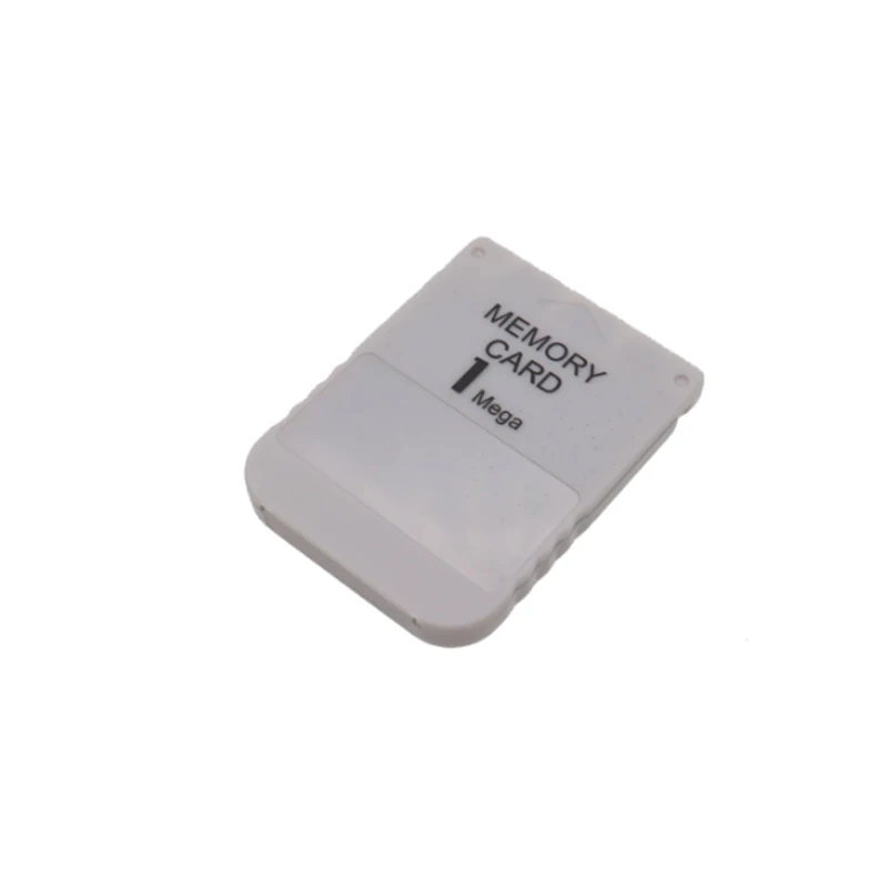 PS1 Memory Card 1 Mega Memory Card for PS 1 PS1 PSX Game Useful Practical Affordable White 1M 1MB