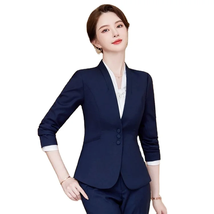 New Design Two Pieces Formal Ladies Women Formal Pants Suits - China Ladies  and Anti-Shrink price