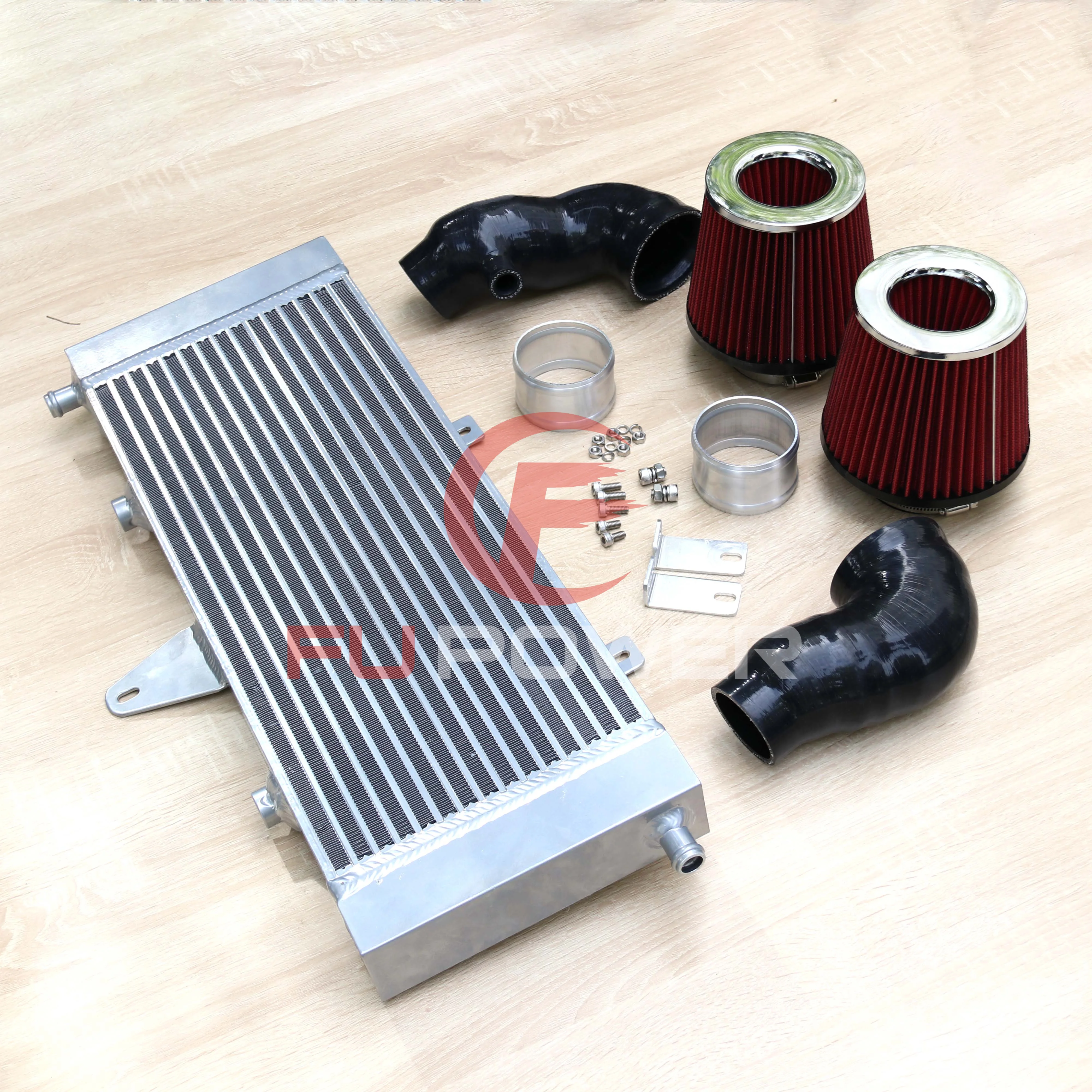 Intercooler Heat Exchanger+air Intake Kit For Infiniti Q50 Q60 3.0t
