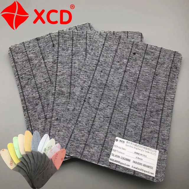 Stripe insole board nonwoven insole board strobel sheets