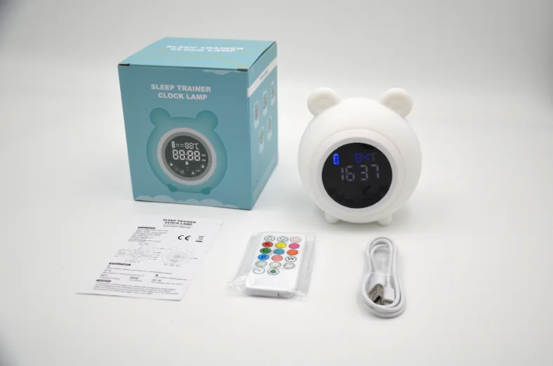 New Sleep Sound Machine Funny Kids Alarm Clock Sheep Children Sleep