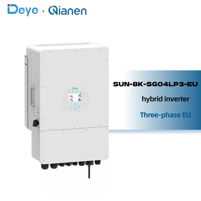 For Deye 8KW Solar Inverter High Quality Low Voltage Three Phase Hybrid SUN-8K-SG04LP3-EU Wholesale Price for Home Use