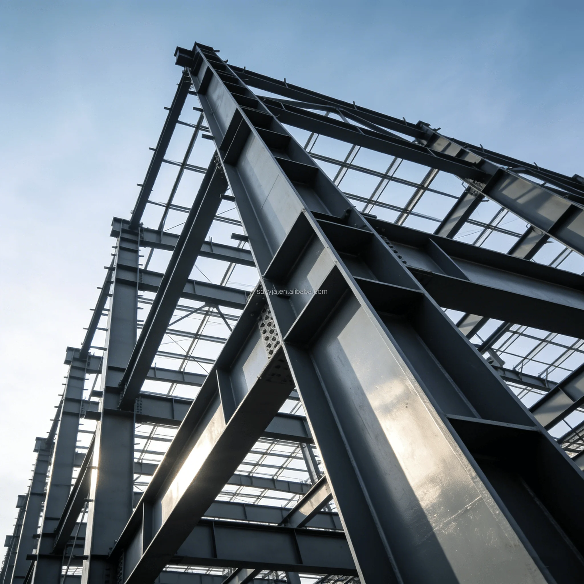 Tionscadal Foirgnimh Stáin Réamhghníomhaithe Trom le Spreagadh Mór le Seirbhísí Coiscthe, Gearrtha agus Corraigh, Sampla Q355B