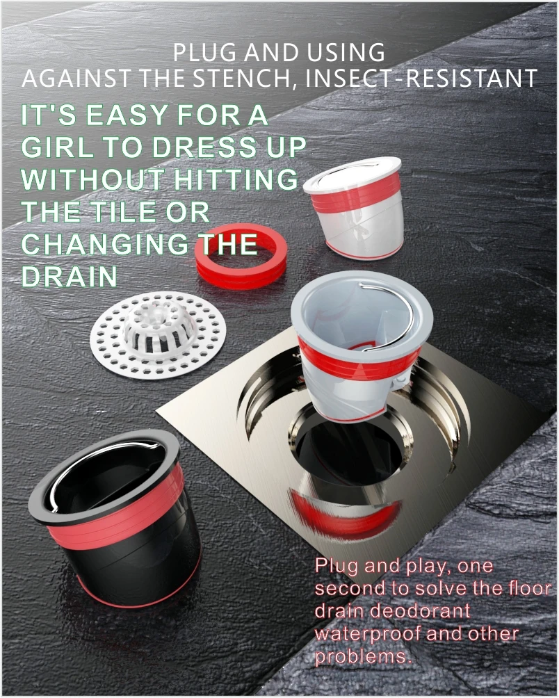 Leaky Core Deodorizer Toilet Sewerage Antiodor Antiseptic Antibug