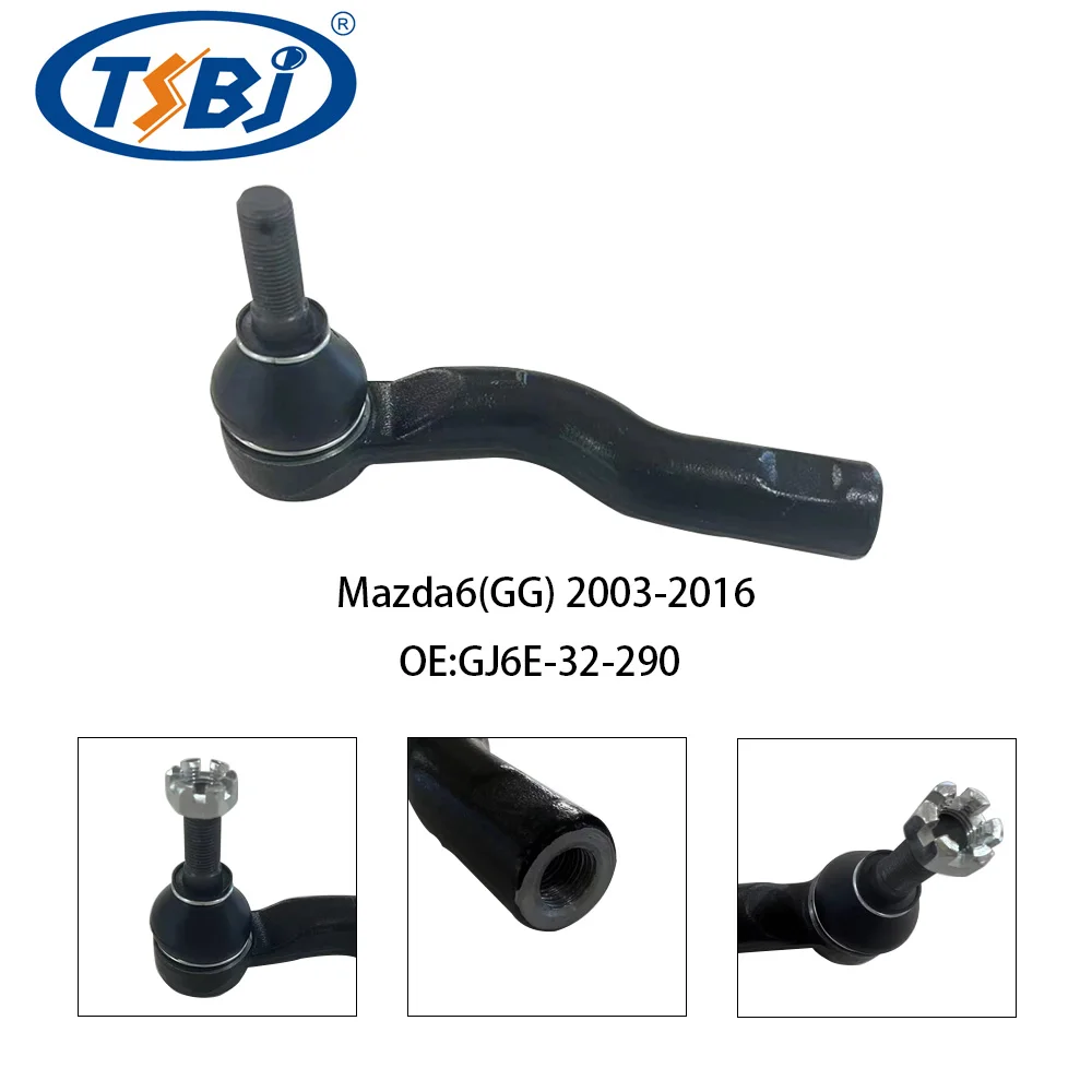 Factory wholesale hot sale full set of auto chassis parts like tie rod end for Mazda 6(GG) OE:GJ6E-32-290 details