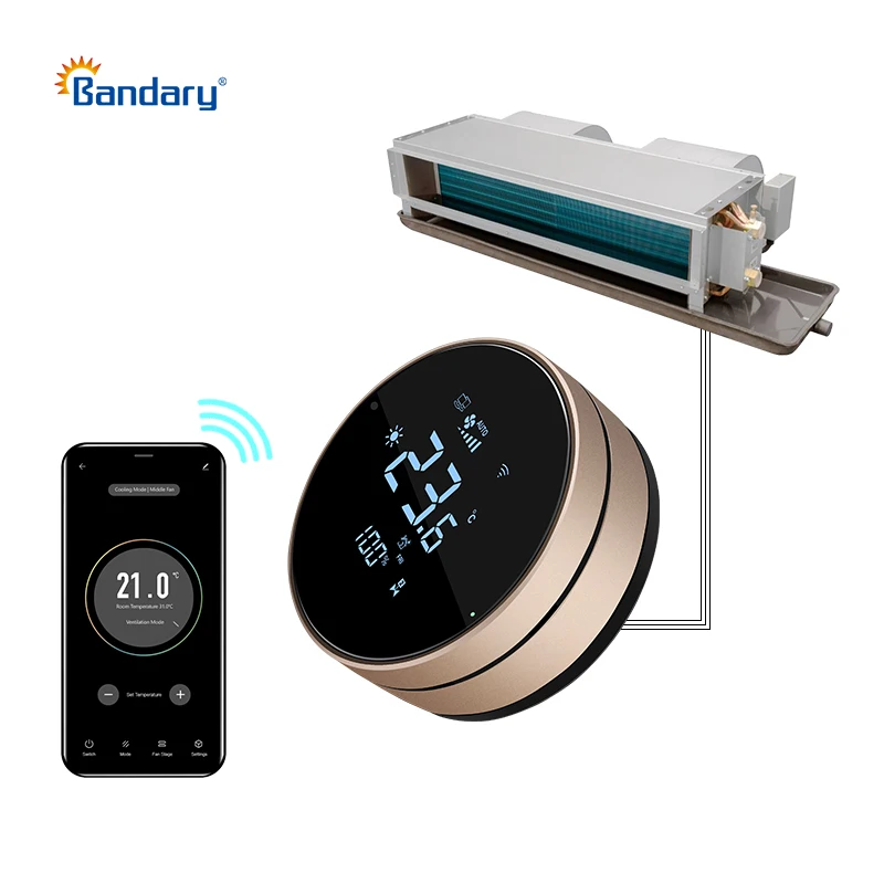 Bandary HVAC digital fan 3 speed control honeywell google nest thermostat for home