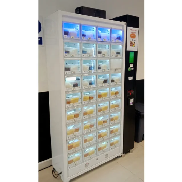 自動販売機　冷蔵 果物と野菜のための冷蔵ロッカー自動販売機ホットセール自動販売