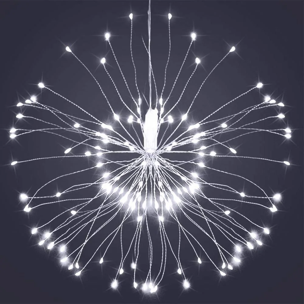 starburst Led Fireworks Tree String Lights for Wedding Christmas Outdoor Decoration  DIY Firework fairy Garland Christmas Lights
