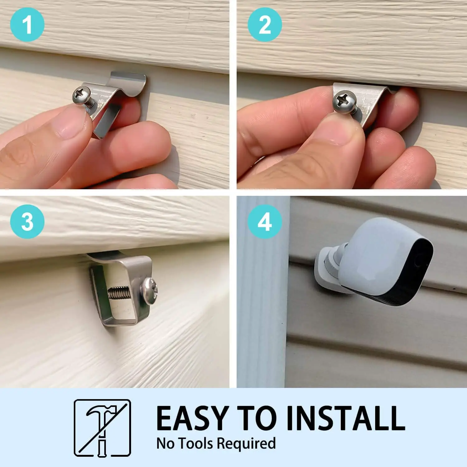 10 Pieces Stainless Steel Vinyl Siding Screws Clips Hanger Hook Buy