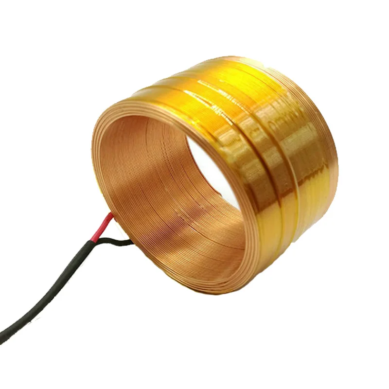 Magnetic Wire Flat Copper Air Core Coil Inductor Inductive Wireless