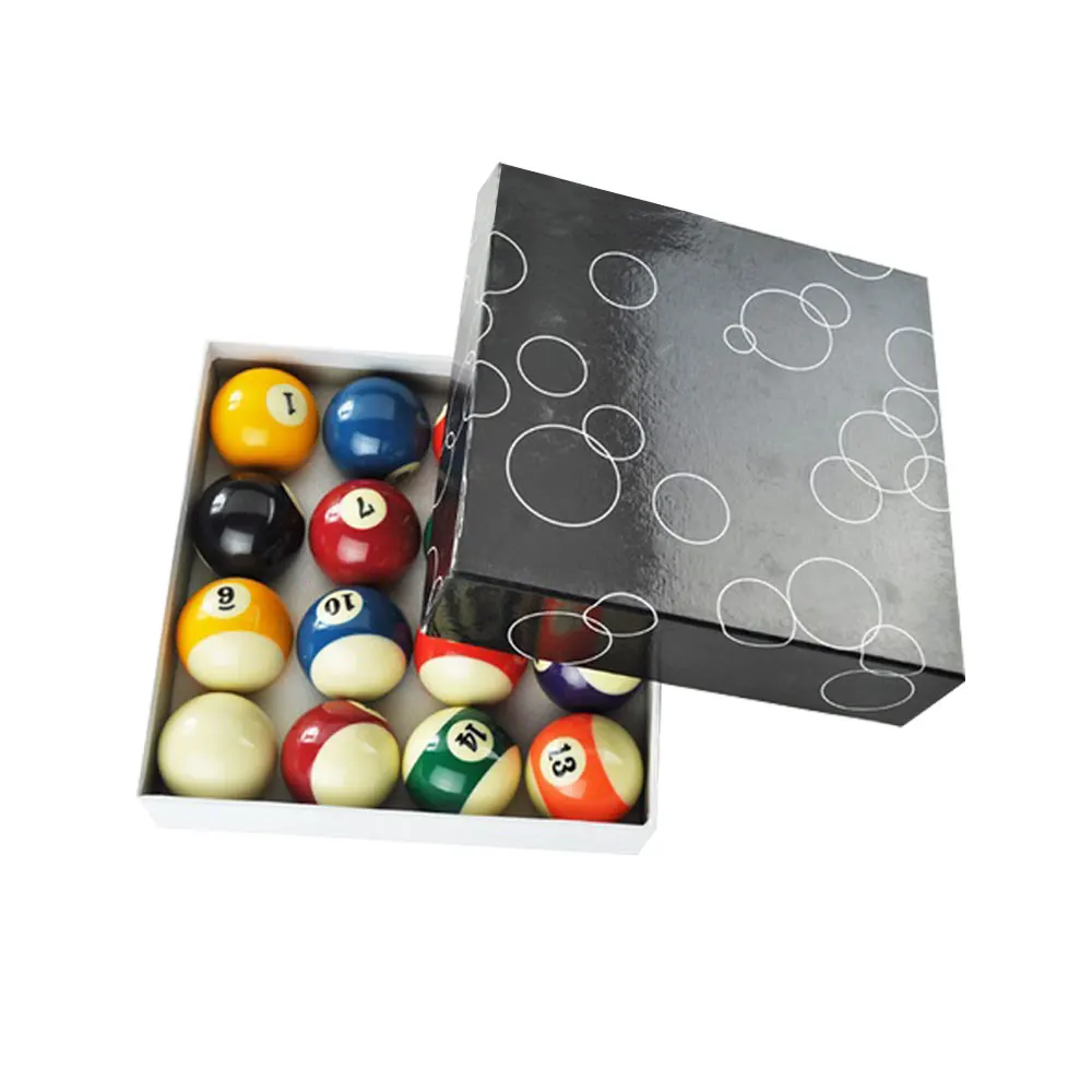 
 Стандартные недорогие бильярдные шары из фенольной смолы на заказ, размер короны 2-1/4 дюйма, регулируется нормой  