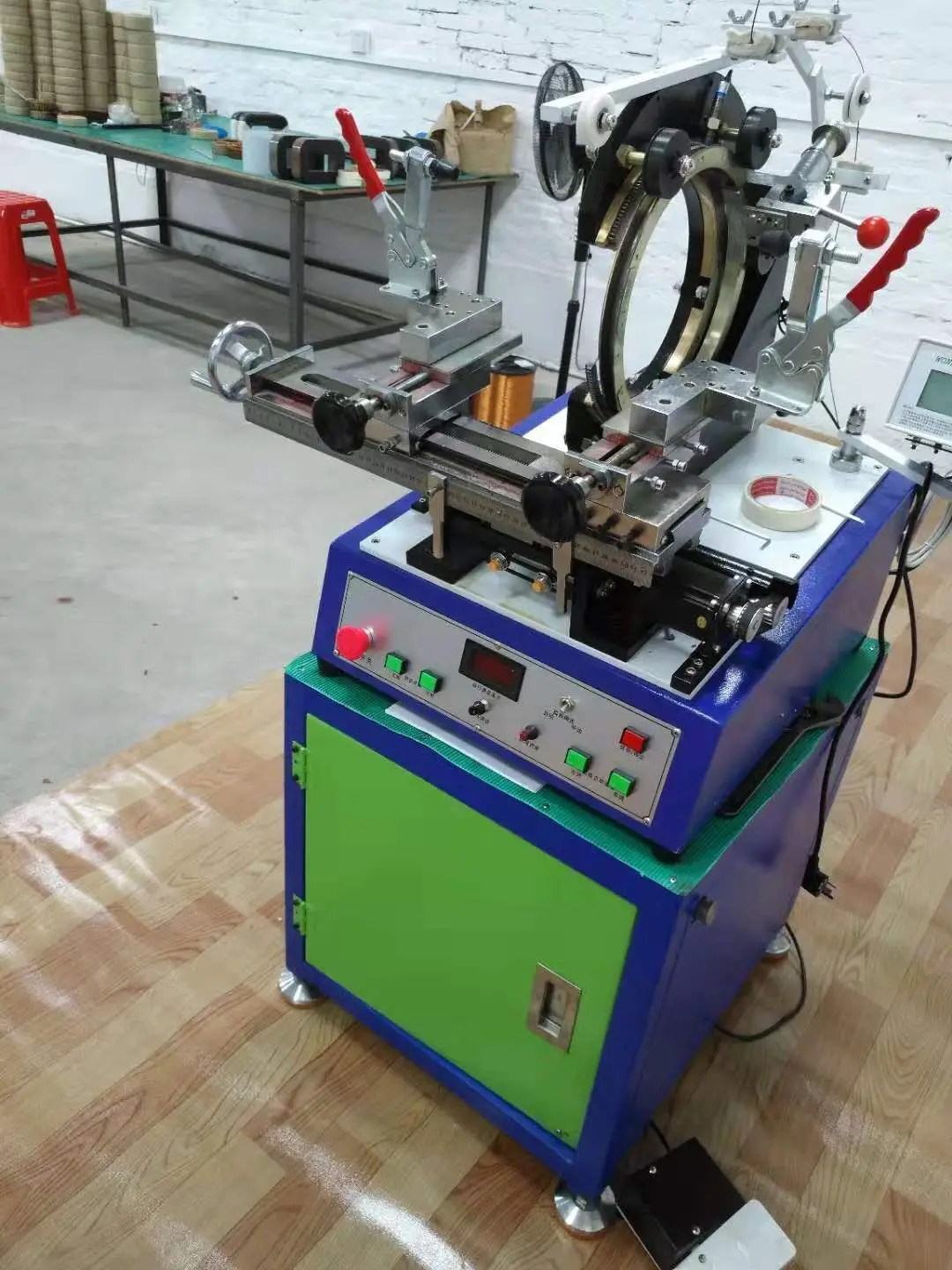 Automatic Toroidal Filter Coil Winding Machine,transformer Big Toroid Core Coil Winding Machine