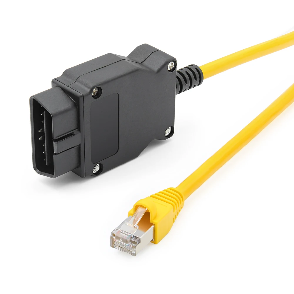 GODIAG Ethernet ENET Câble OBD2 Rj45 Pour BMW Série F Codage Diagnostic Programmer Câble Pour Véhicules Avec Prise En Charge Du Protocole DOIP