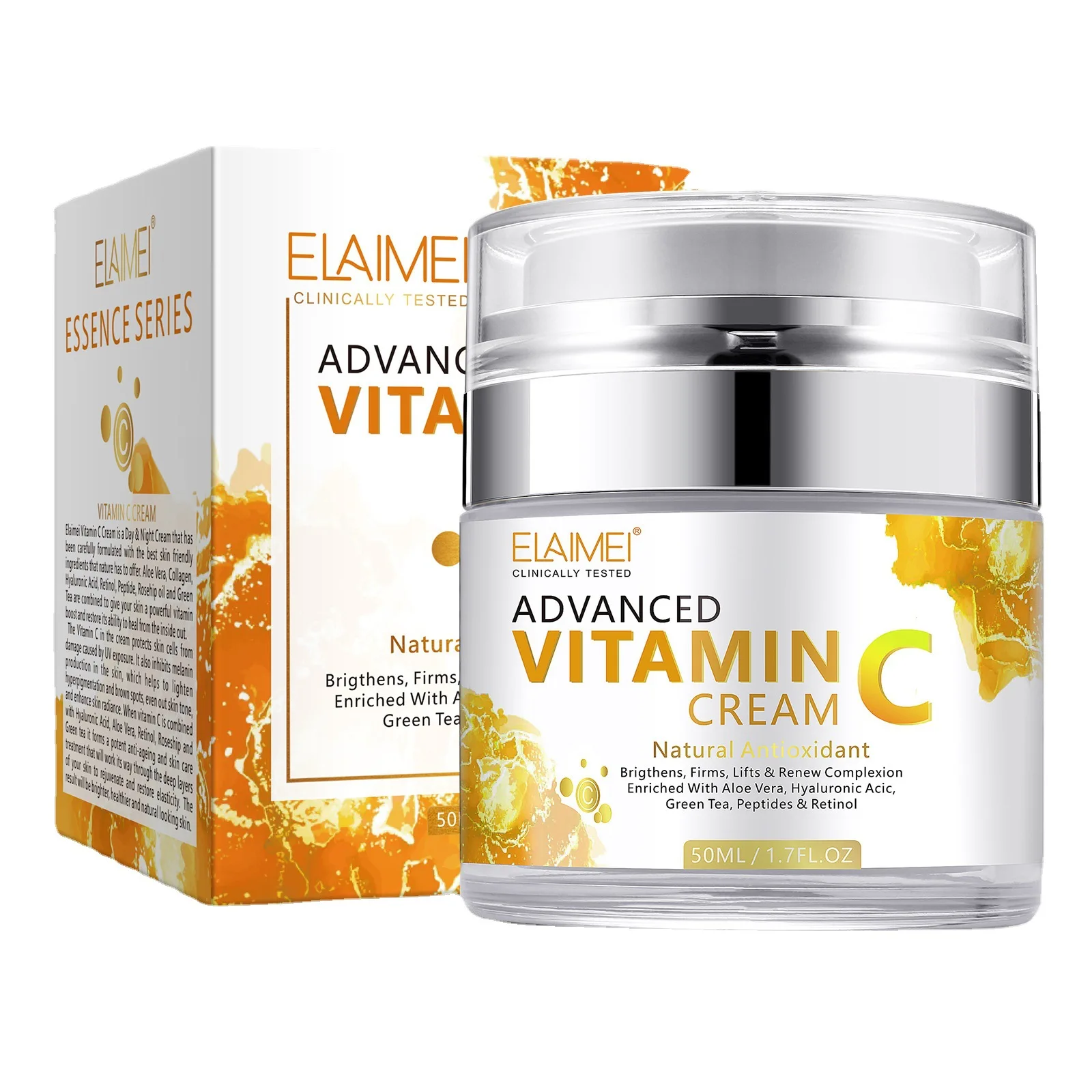 Vitamina C Creme Hidratante Hidratante,Antirrugas Endurecimento Hidratante  Reparação Brilho Do Tom Da Pele Reparação Da Pele - Buy Vitamina C Creme  Para O Rosto,Colágeno Creme Para O Rosto,Creme Para O Rosto Cuidados