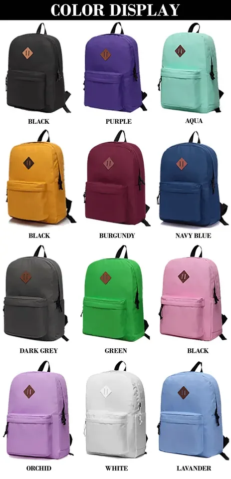 Services Custom Logo New Design Waterproof Kids Student Teenager School Backpack School Bags