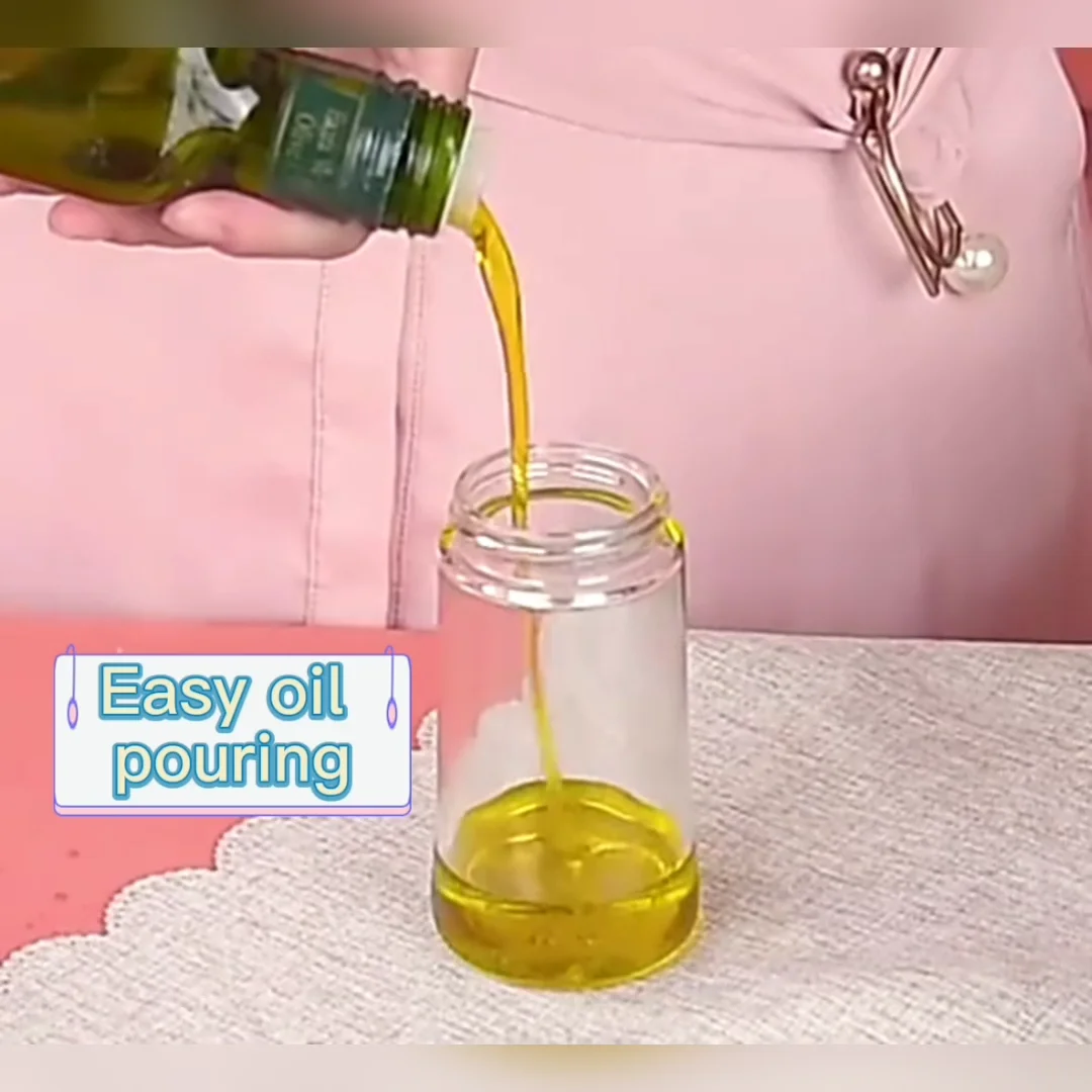 Cooking Tools Glass Oil Bottle Olive Camping Kitchen Multifunction