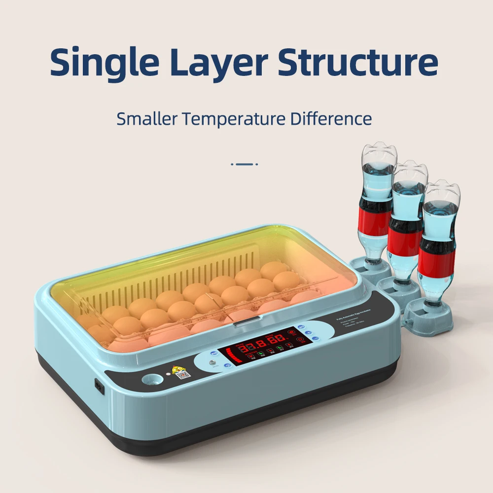 Jf 24 Cheap Price Chicken Duck Goose Quail Poultry Egg Incubator