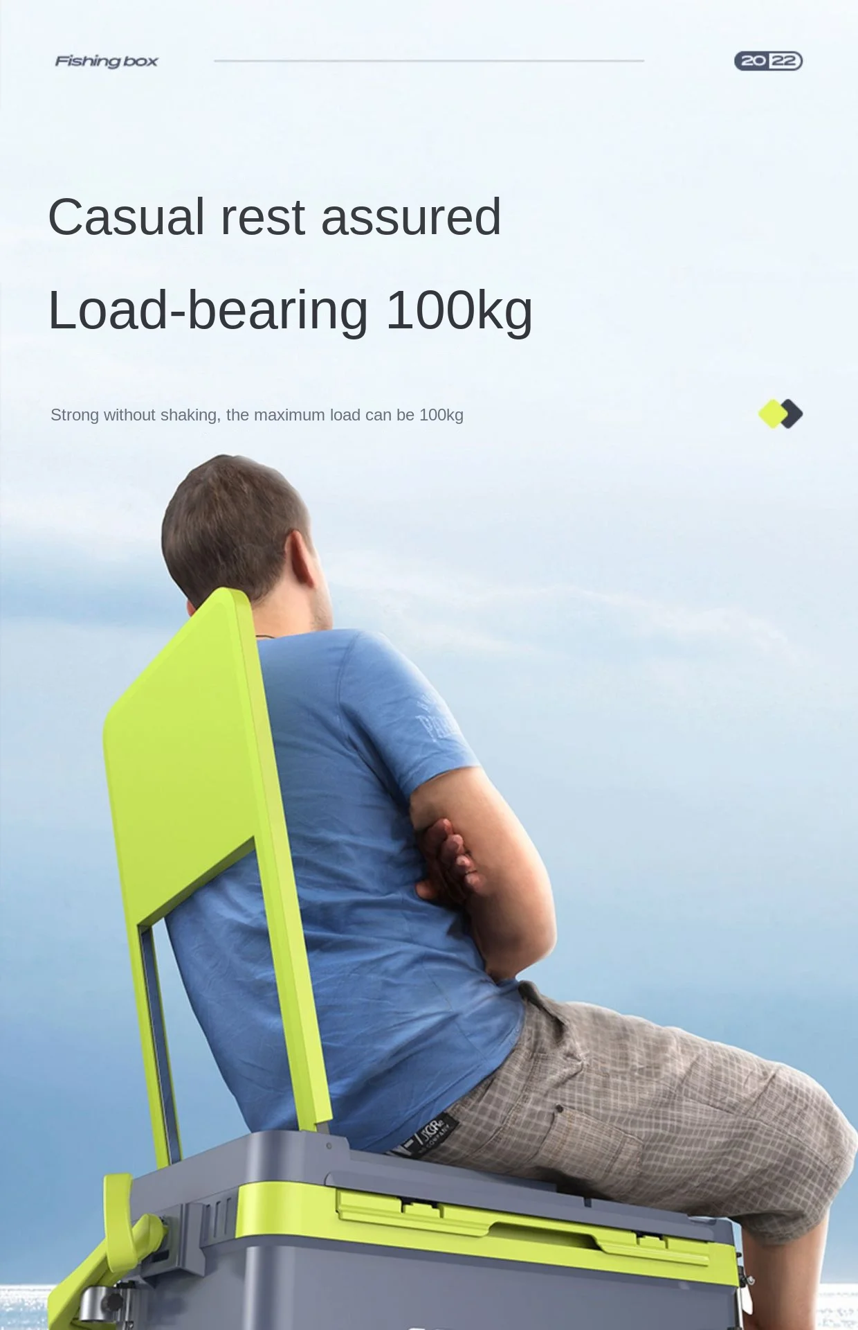 Fishing box new multi-functional  bucket ultra-light sitting Taiwan  wild fishing equipment