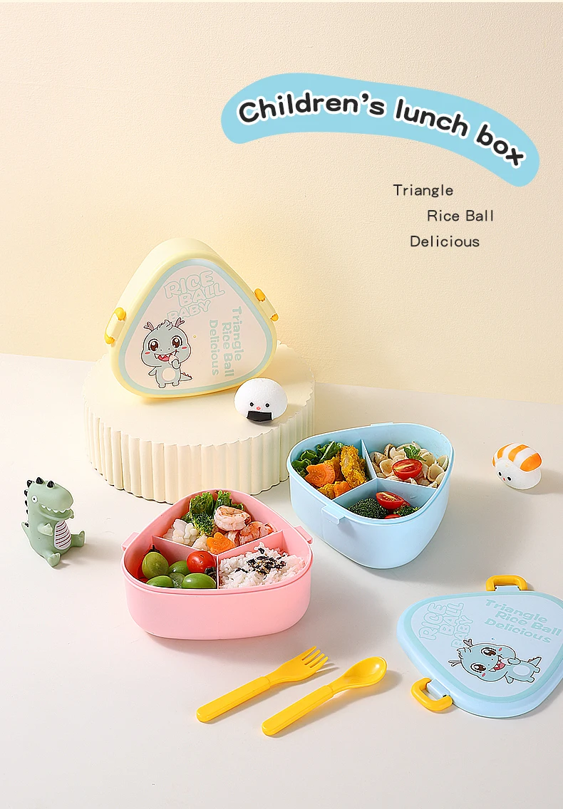 2023 Cute School Lunch Box New Storage Boxes Leakproof Bento Box