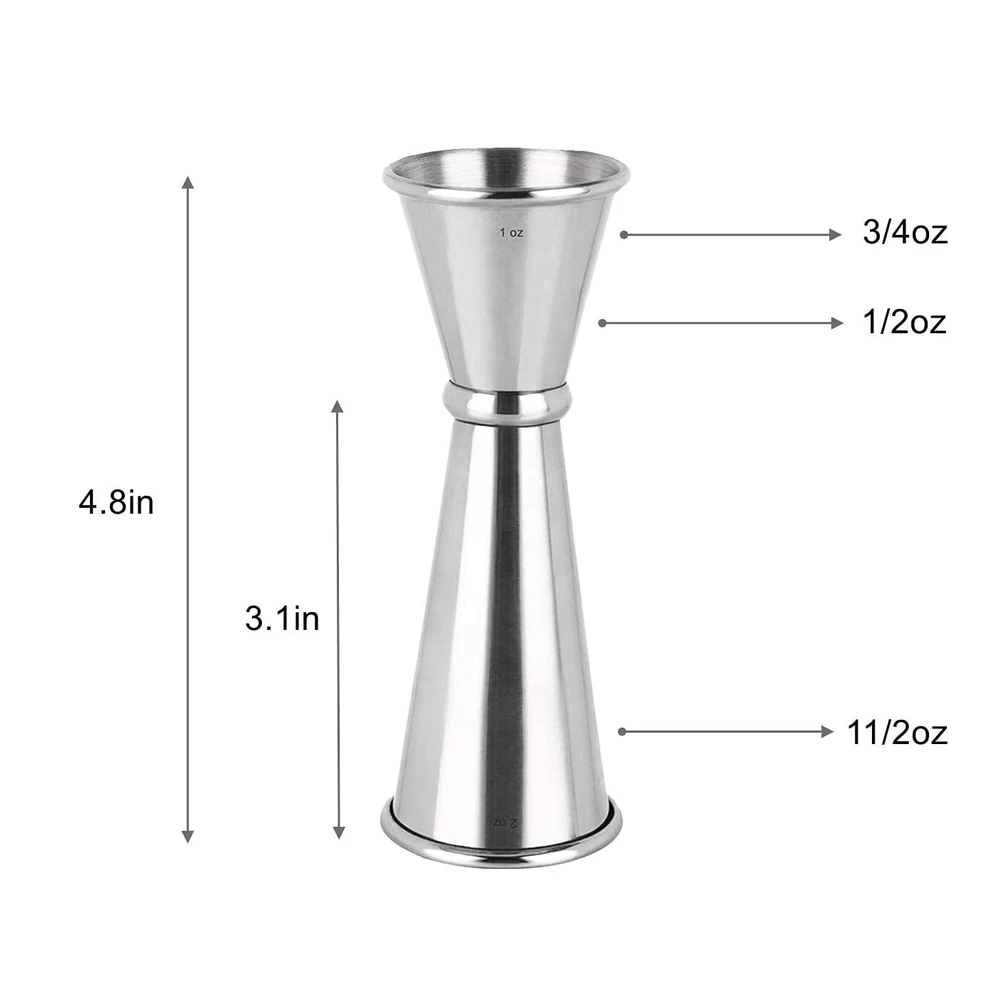 Bar Measure Tool 304 Stainless Steel Japanese Double Cocktail Jigger