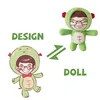Bambola di peluche personalizzata