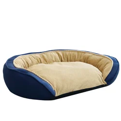 Wholesale soft washable orthopedic dog bed pet calming bed dog bed memory foam