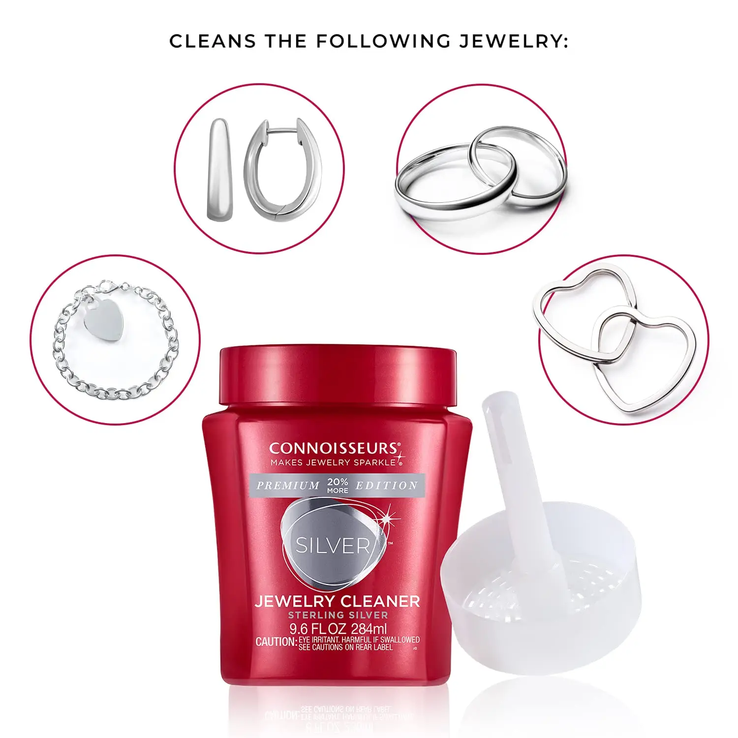 Connoisseurs Revitalizing Delicate Jewelry Cleaner & Silver