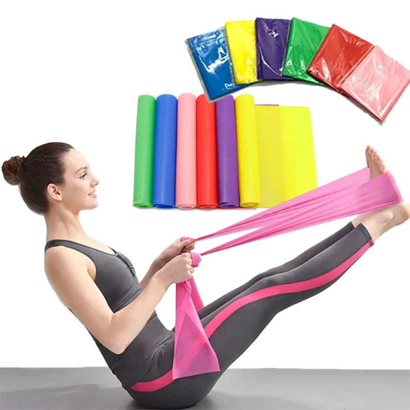 Quadra Sport Yoga Tpe/latex Resistance Bands Durable Portable