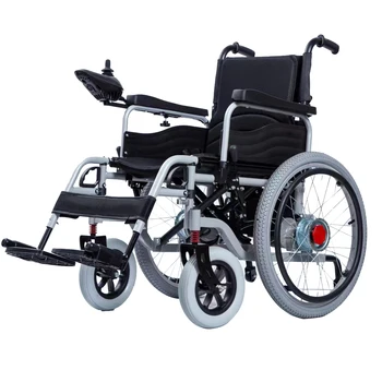 Hot Sales Luxury Power Wheelchair Lightweight Lithium Battery Fully Automatic Folding Carbon Fiber Electric Wheelchair Foldable