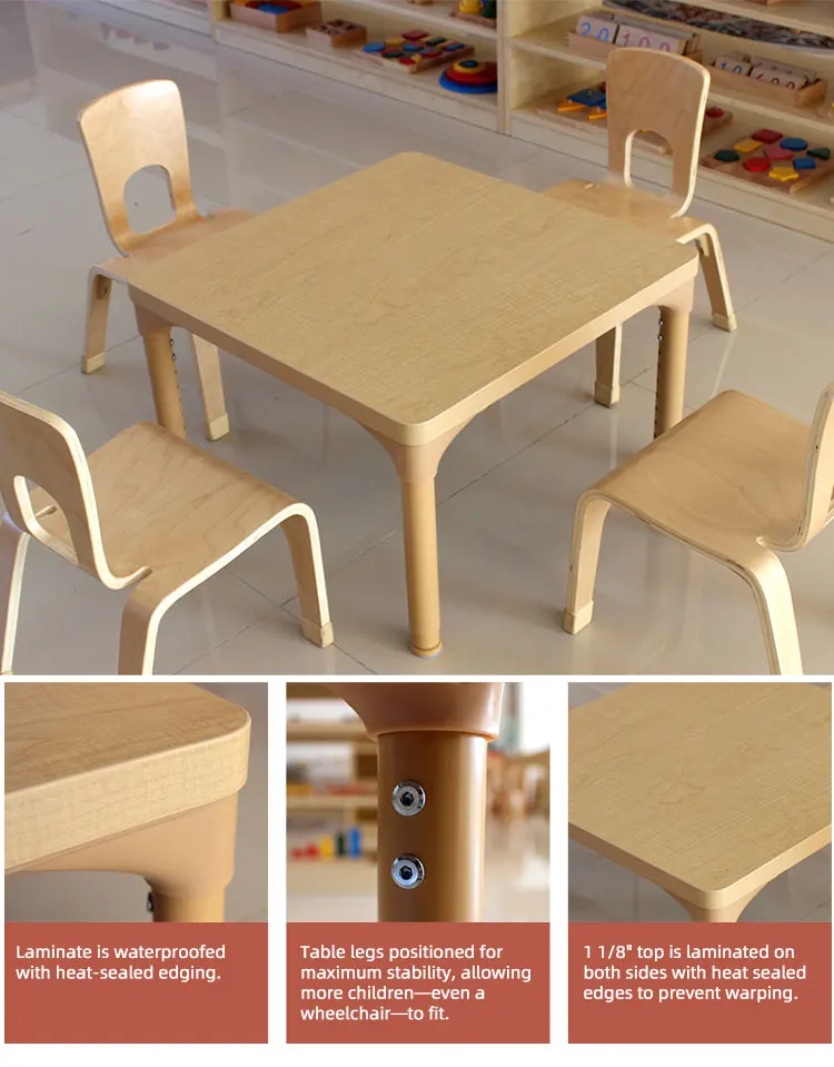 Kindergarten Classroom Furniture Children Wooden Furniture Baby Seat