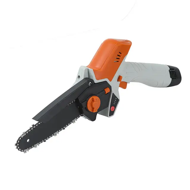 NEOBRISKEN Cordless Brushless Chainsaw Lightweight with Battery & Charger, Safe Lock for Garden Yard Home Use