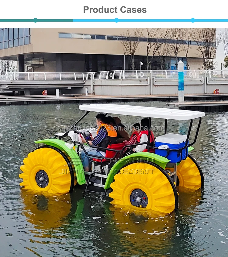 Amphibious Vehicle - Explore Lakes & Beaches with Ease
