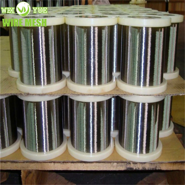 316L 0.035mm Stainless Steel Ultra Thin Wire For Spinning And Weaving