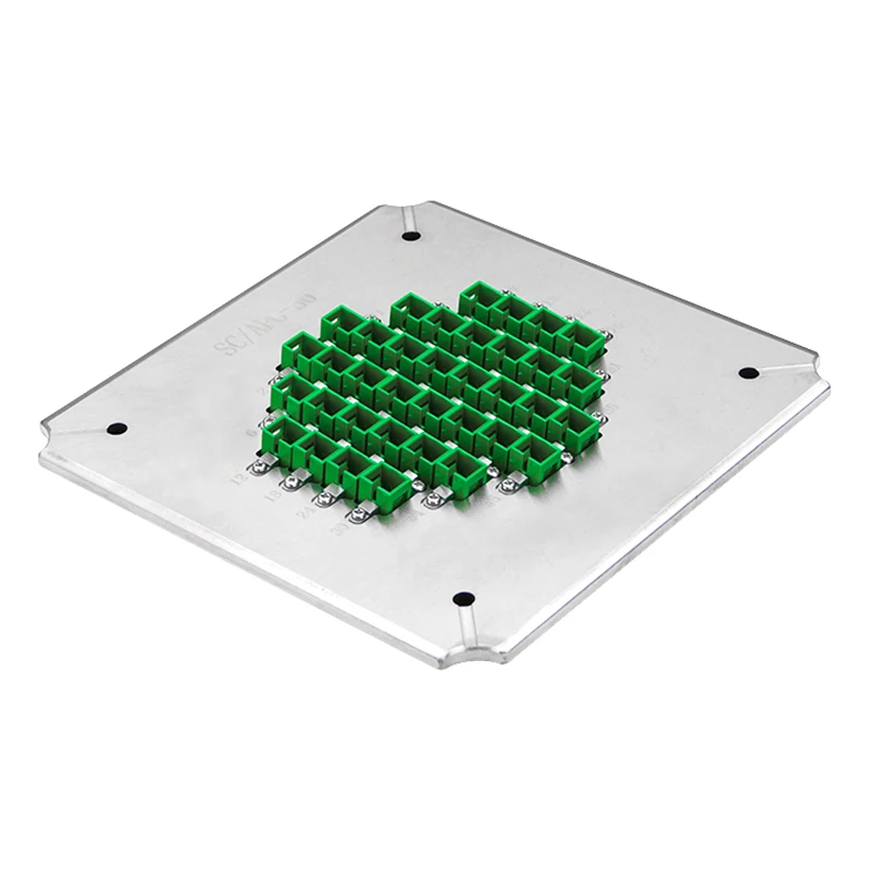 High Stability Fiber Optic Polishing Jig with Good Surface Quality and Easy to Change Jigs for SC APC Connector Type