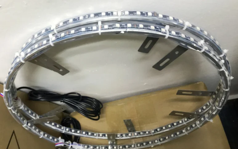 Luci LED Per Ruote Auto, 4 Pezzi - Multicolore, Impermeabili, Per Auto, Moto E Bici - Foto 11